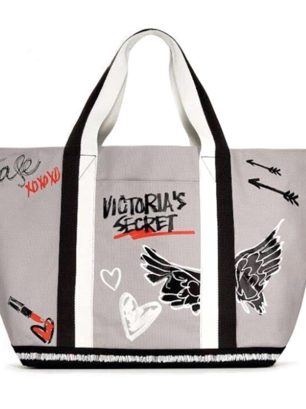 Taylor Mae Tease Graffiti Tote Bag - limited edition  Victoria's Secret flaws